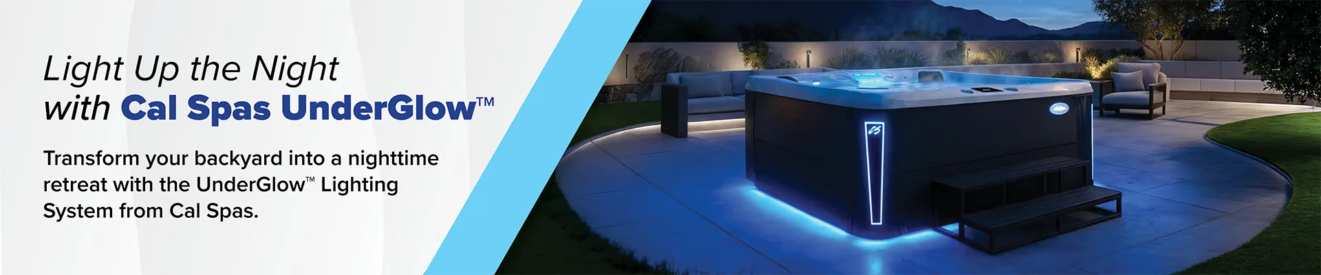 Calspas hot tub being used in a family setting - Findlay